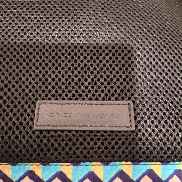 DRIES VAN NOTEN Multi Color Nylon Print Backpack - UNISEX - Picture 7 of 8